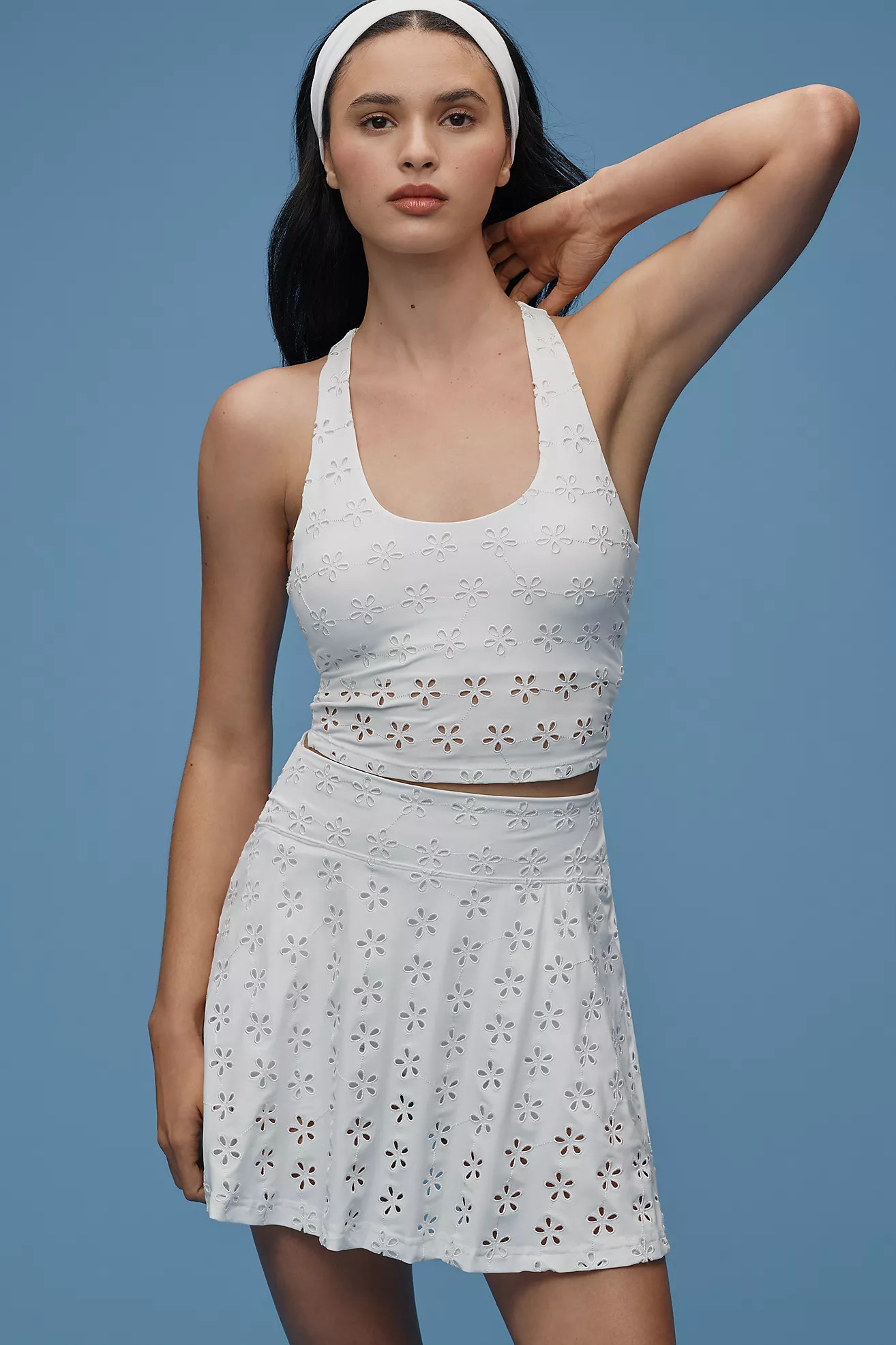 Beach Riot Yara Sleeveless Eyelet Top | Anthropologie (US)