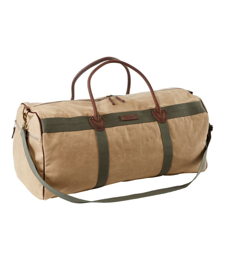 Waxed Canvas Duffle, Large | L.L. Bean
