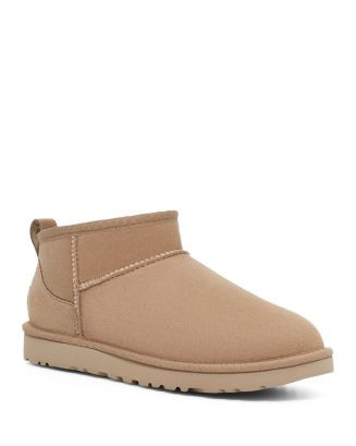 UGG® Women's Classic Ultra Mini Shearling Booties  | Bloomingdale's Shoes | Bloomingdale's (US)