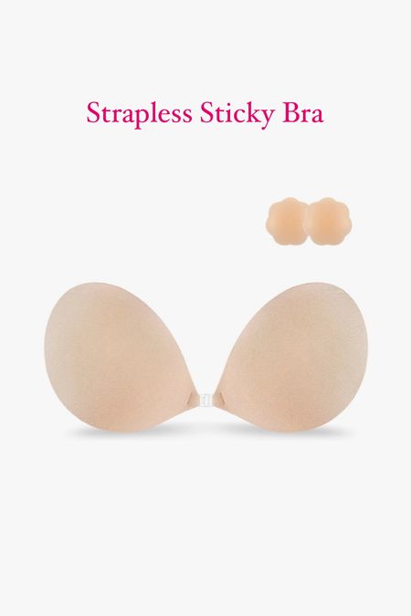 Strapless sticky bra. Adhesive Bra. Invisible Push up bra. Silicone Bra for Backless Dress 

#LTKfindsunder50 #LTKbeauty #LTKstyletip