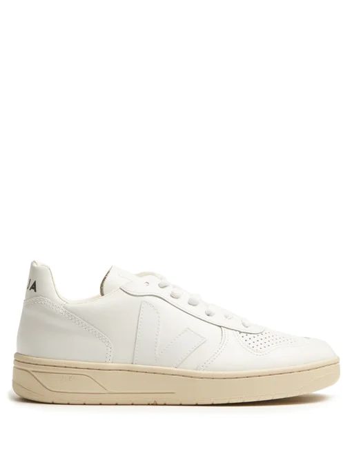 V-10 low-top leather trainers | Veja | Matches (UK)