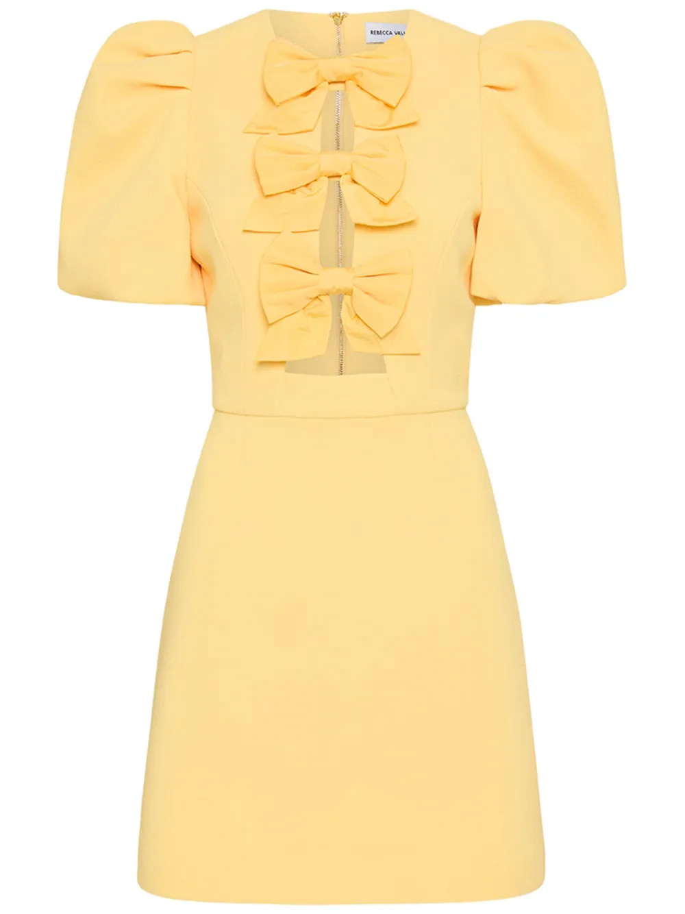 Rebecca Vallance Chloe bow-detail Minidress - Farfetch | Farfetch Global