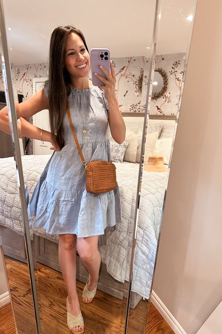 The chambray Helen Dress from Lake’s Summer Collection makes for an easy breezy summer outfit

#LTKFind #LTKstyletip #LTKSeasonal