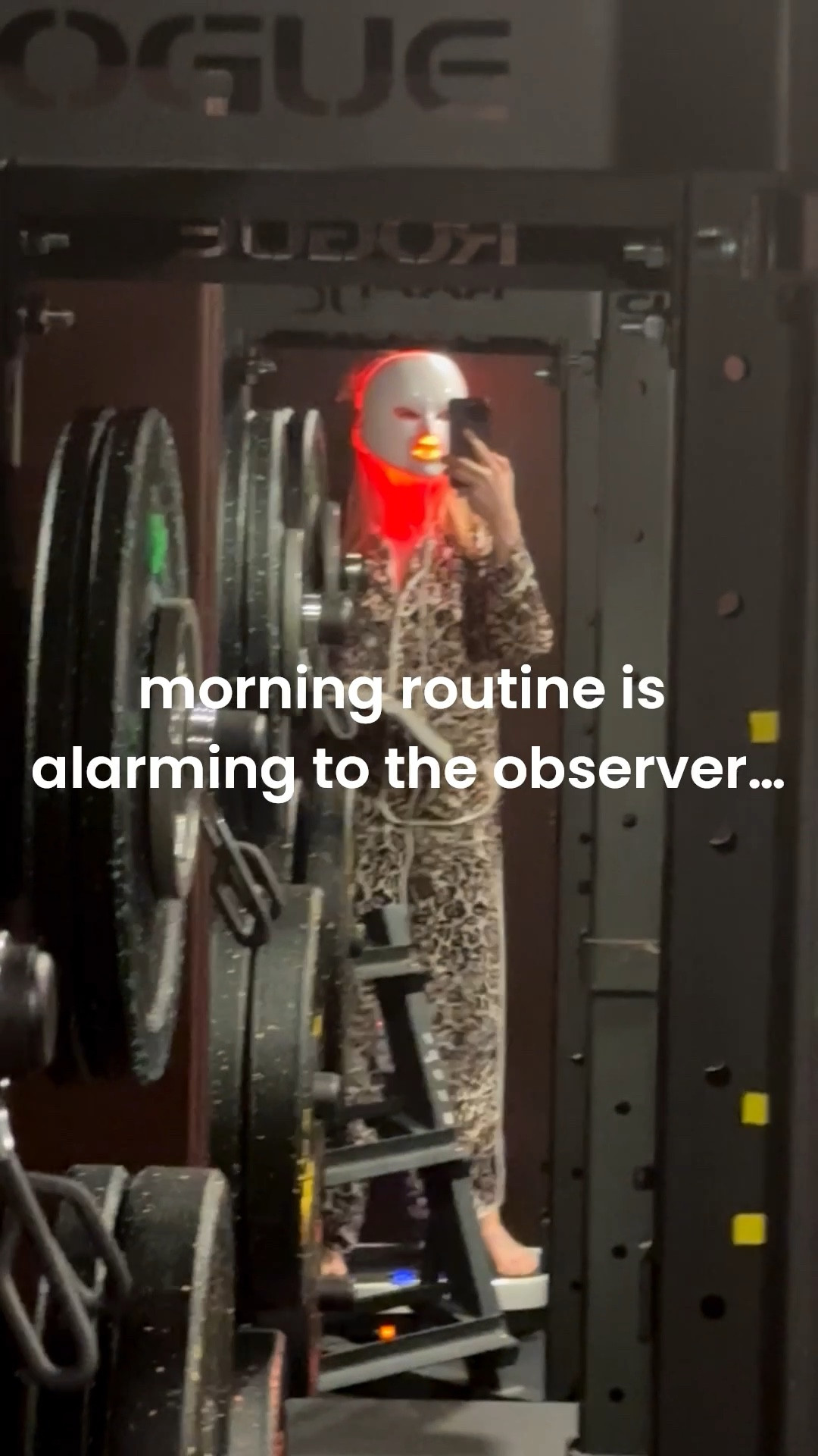 so *this* is what I bless my family with in the mornings… I never have a mirror to see the extent of this blessing. A little gym rearrange has me giggling 

#LTKmorningroutine #LTKdayinmylife #LTKselfcare