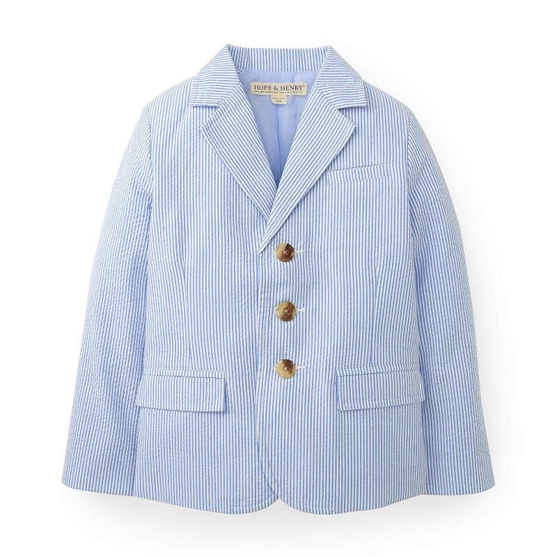 Hope & Henry Boys' Seersucker Suit Jacket, Infant | Target