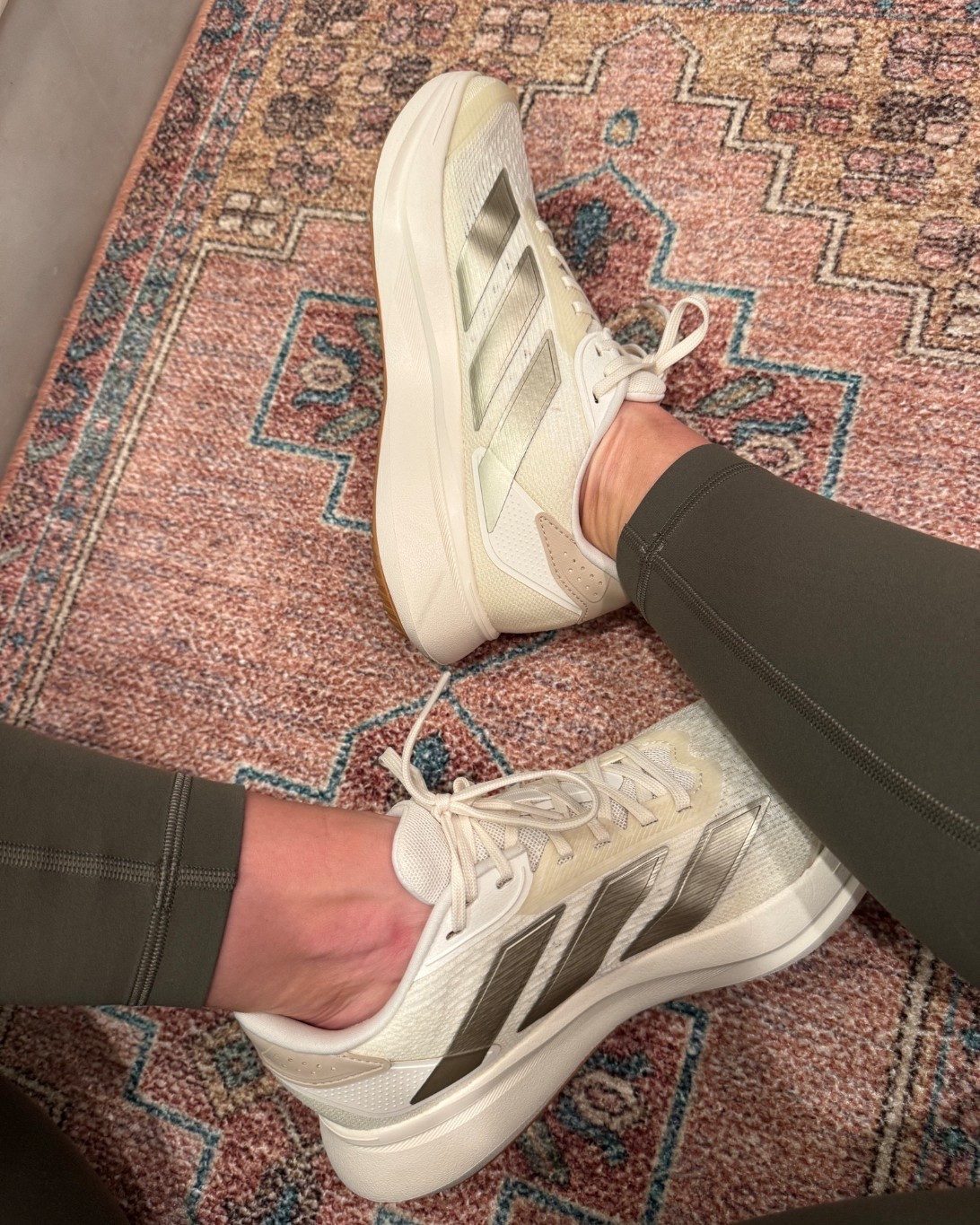 Needed new gym sneakers, and these were absolutely what I needed.  Have a great neutral pair that goes with every color legging ￼

#GymShoes #GymSneakers #Sneakers #SpringSneakers ￼

#LTKSeasonal #LTKOver40 #LTKmomlife