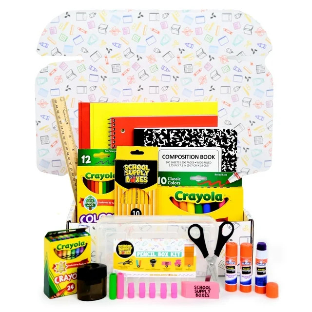 Back to School Supply Kit Grades K-5 – School Supply Boxes | Walmart (US)