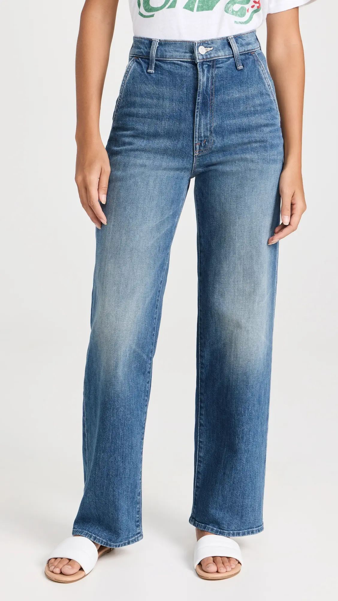 MOTHER High Waisted Spinner Skimp Jeans | Shopbop | Shopbop