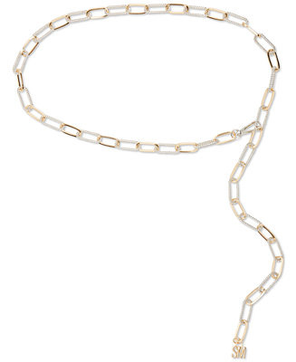 Steve Madden Women's Two-Tone Paperclip Chain Belt - Macy's | Macy's