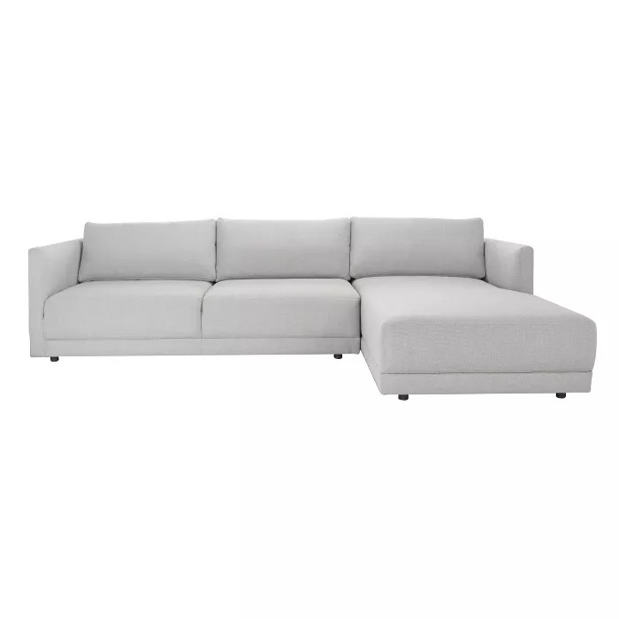 Ludovic Contemporary Sofa Light Gray - Safavieh | Target