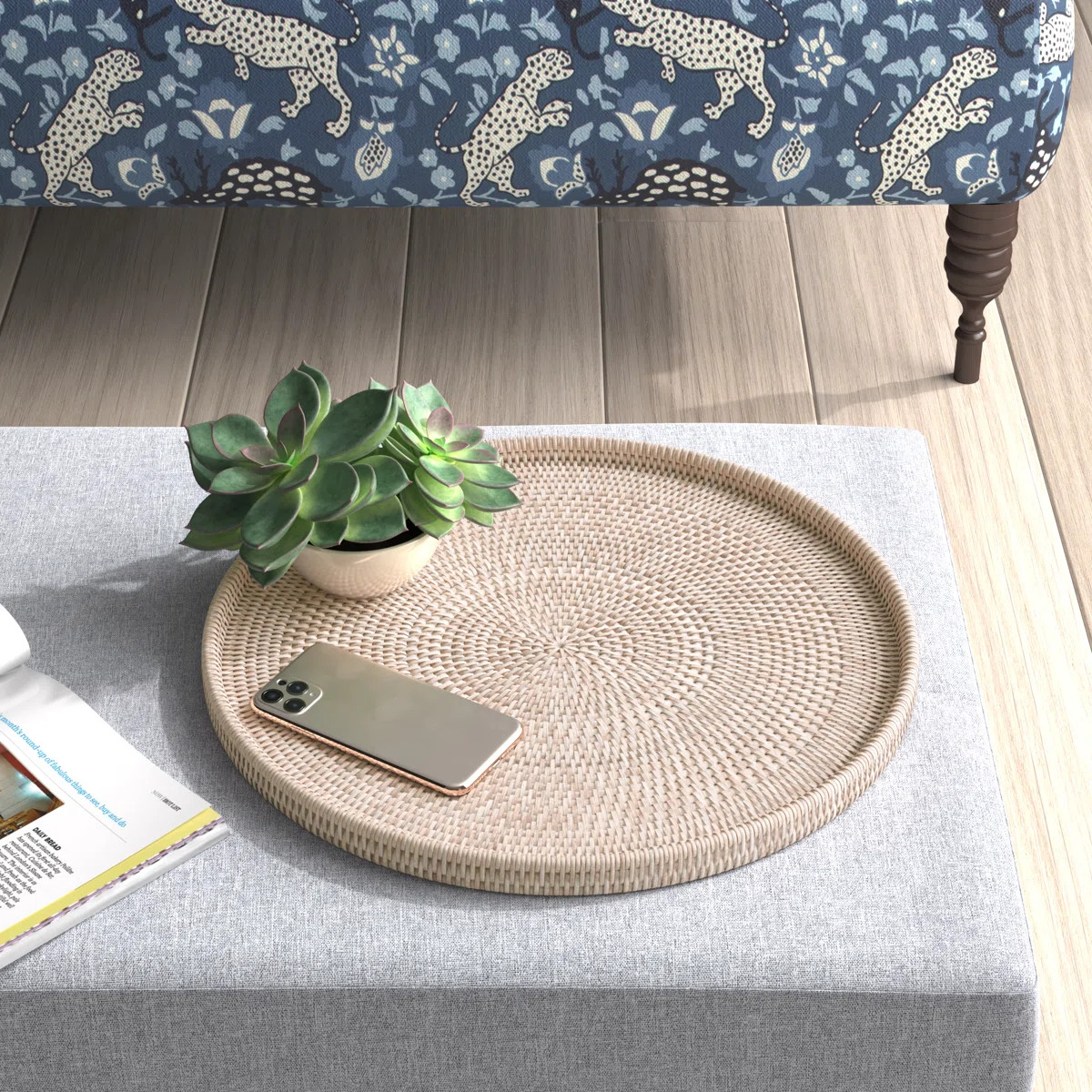 Lillian Wicker Tray | Wayfair North America