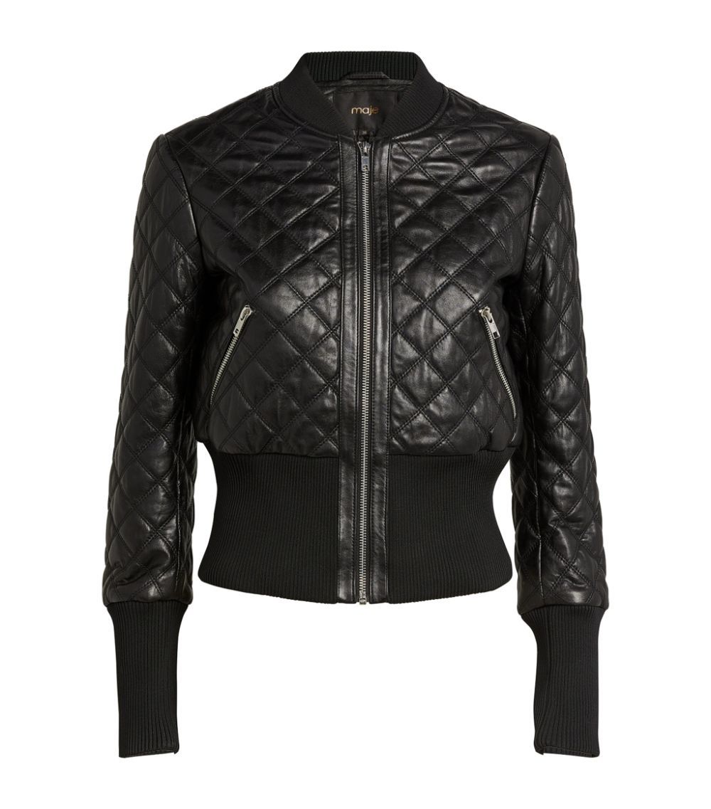 Quilted Leather Jacket | Harrods