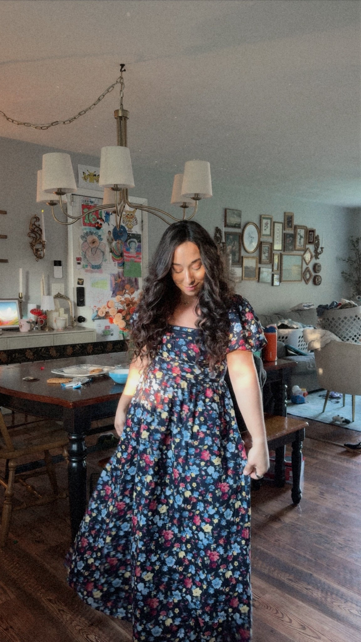 Messy house but pretty dress to help motivate me to clean the mess. 

#LTKPetite #LTKHoliday #LTKSaleAlert