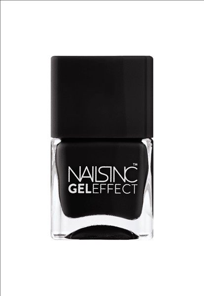 Black Taxi Gel Effect Nail Polish | Nails Inc