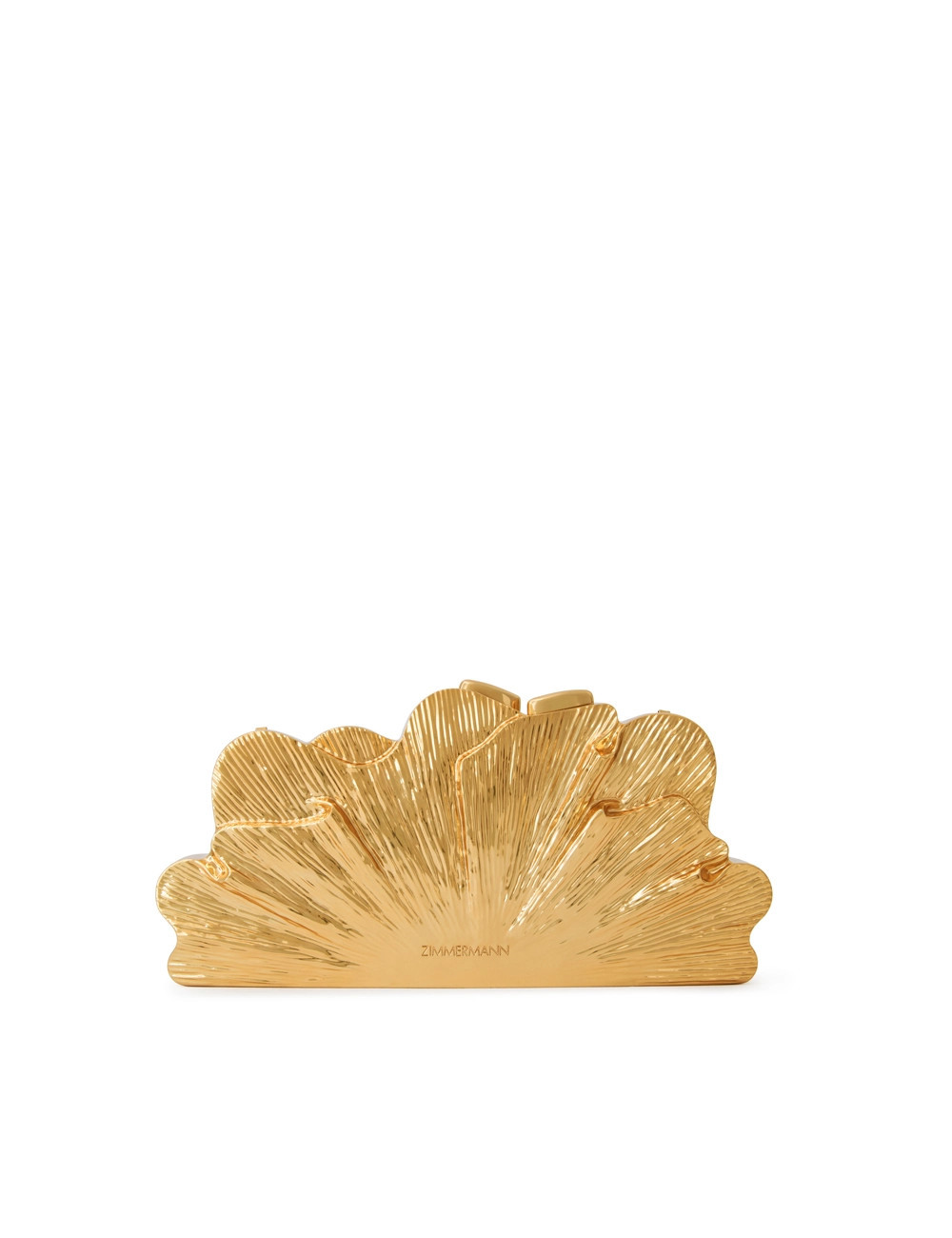 ZIMMERMANN Radiate Clutch Bag Gold | ZIMMERMANN (US, CA, EU, MENA)