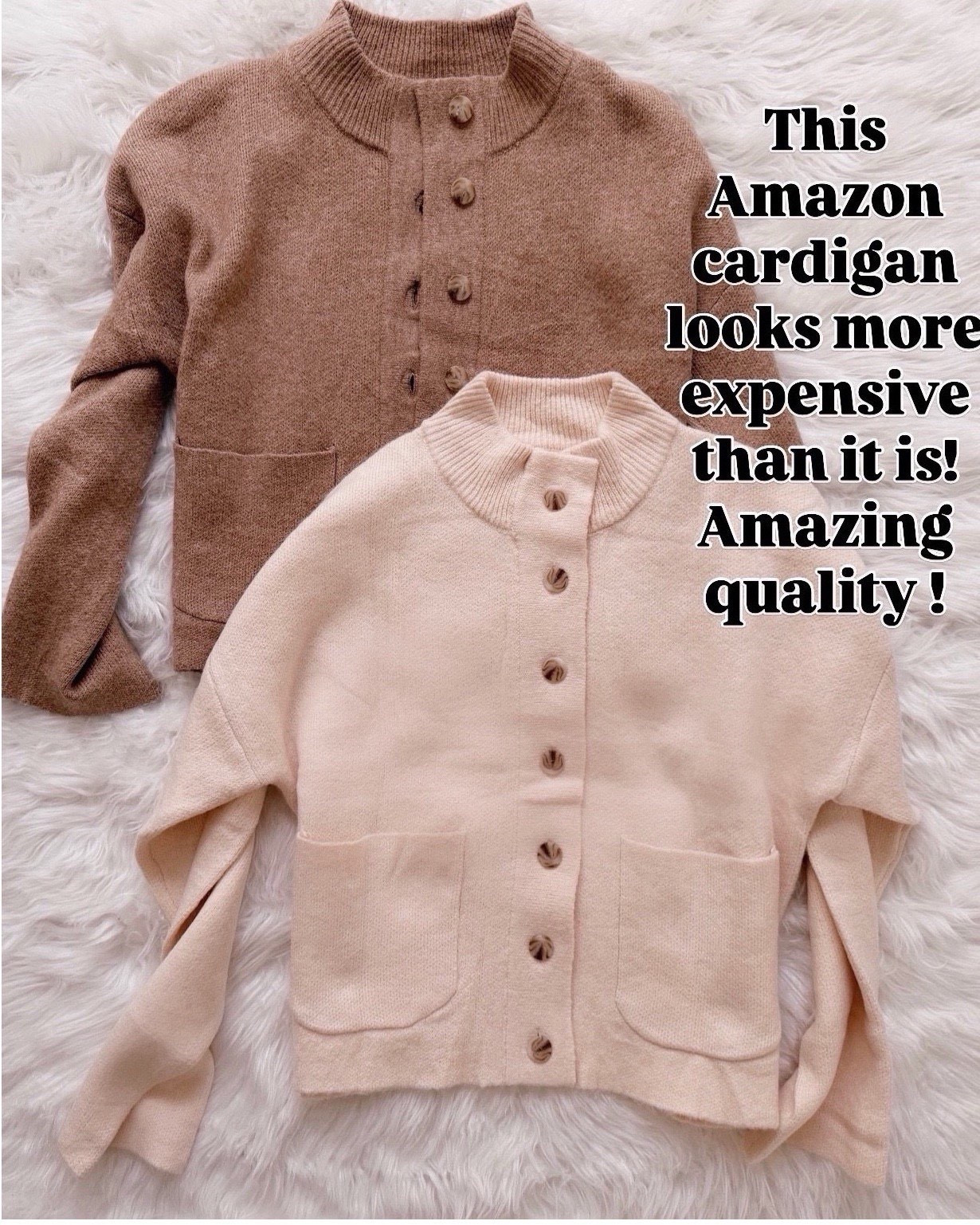 Loving the material of this cardigan from Amazon! This is definitely a keeper for spring! 

#LTKOver40 #LTKWorkwear #LTKSeasonal