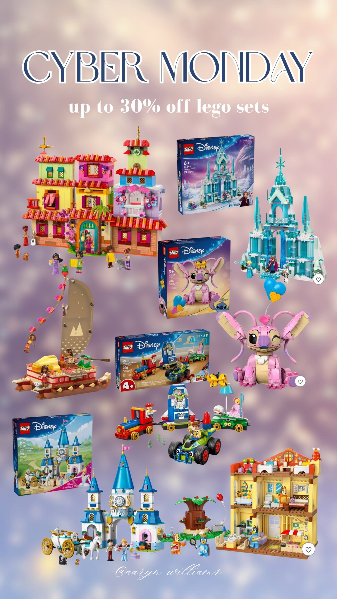 Cyber Monday is here! Snuggle up on the couch and score some amazing deals today! I curated some of my favorite LEGO picks at Target that are up to 30% off today 💗✨👑



#LTKCyberWeek #LTKGiftGuide #LTKKids