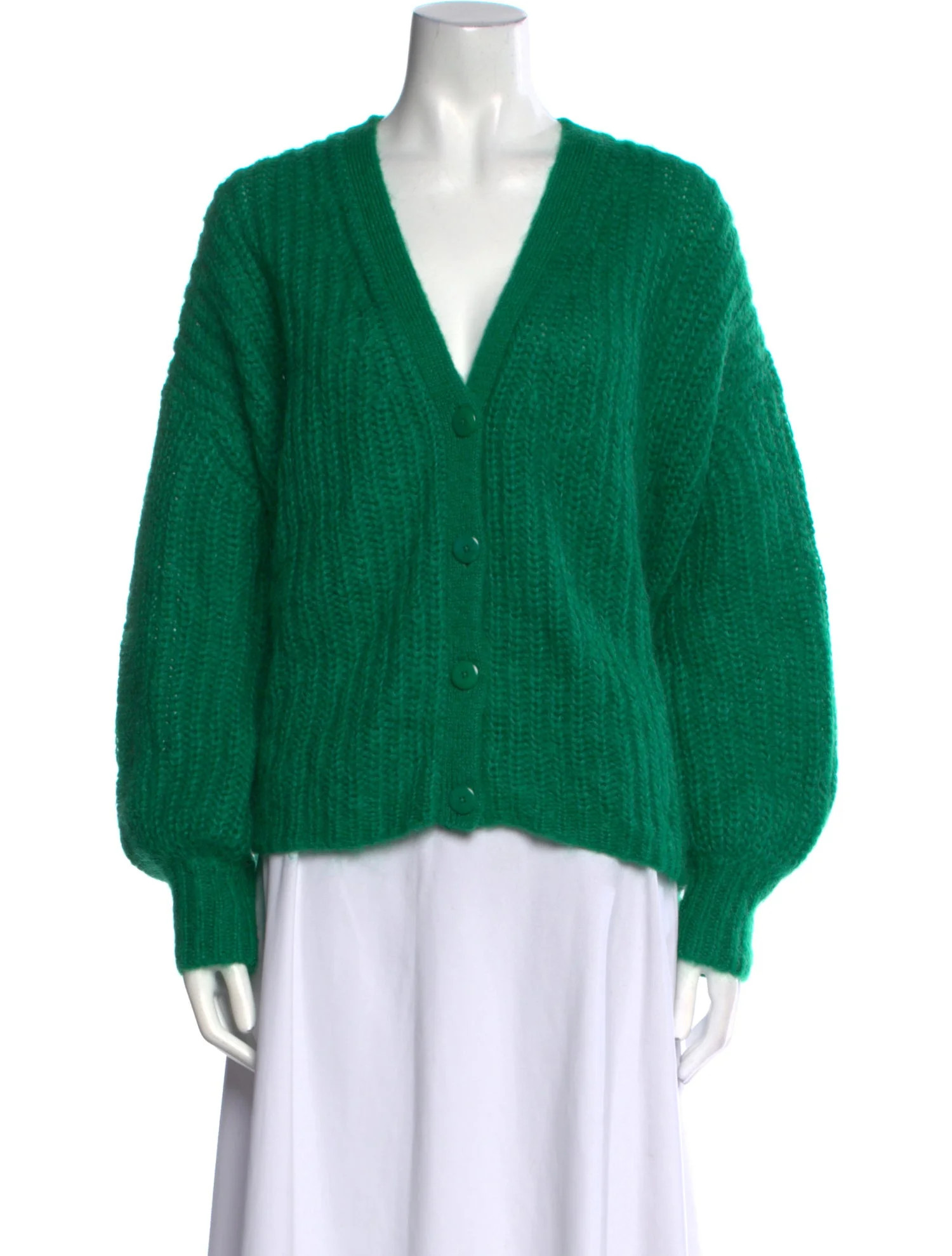 Nylon V-Neck Sweater | The RealReal