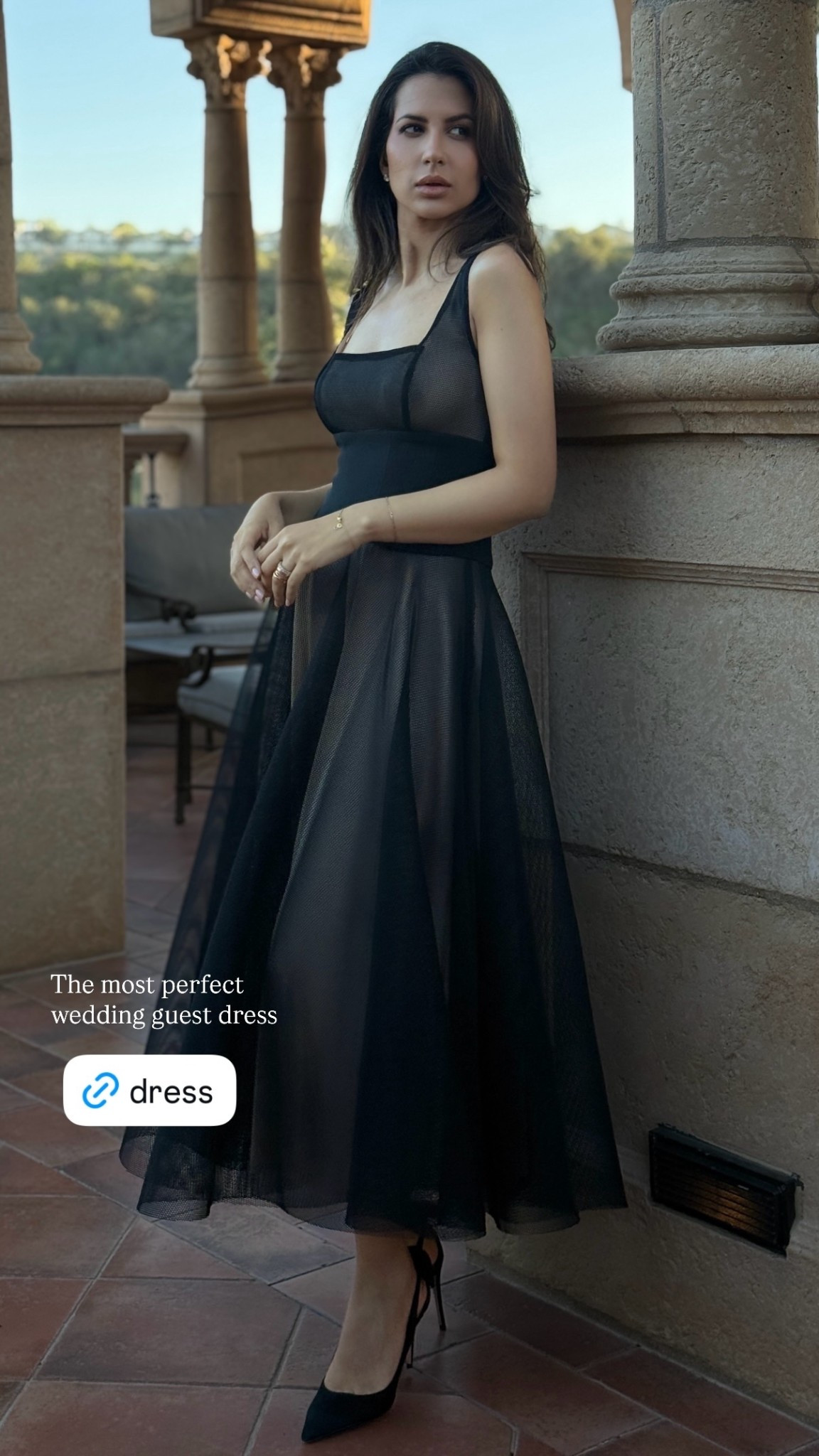 The most perfect wedding guest dress  @blackhalo