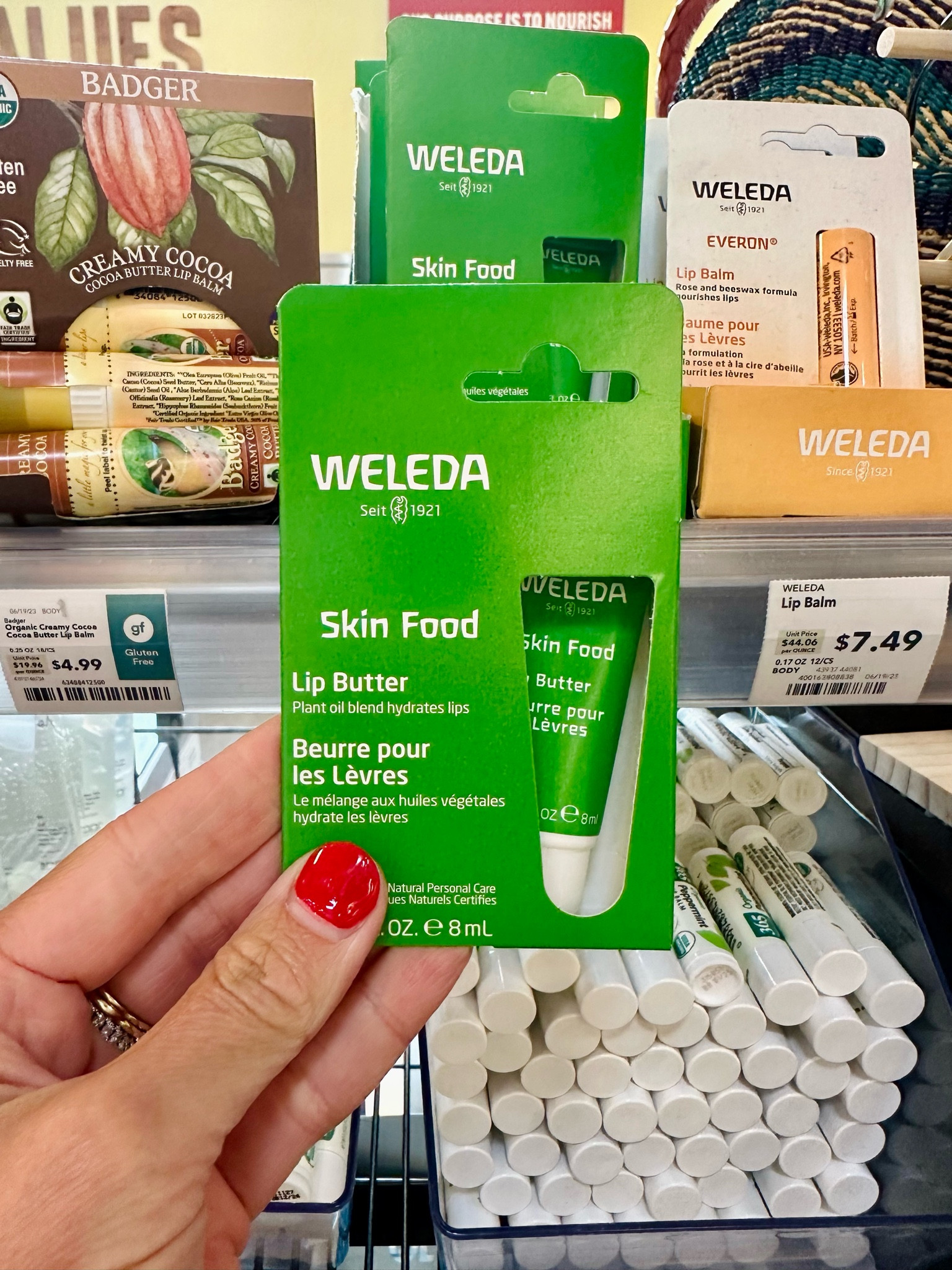 Go to lips at bedtime + the entirety of fall/winter/spring. Just buy it + thank me later! 

Hand cream is a must year round as well.