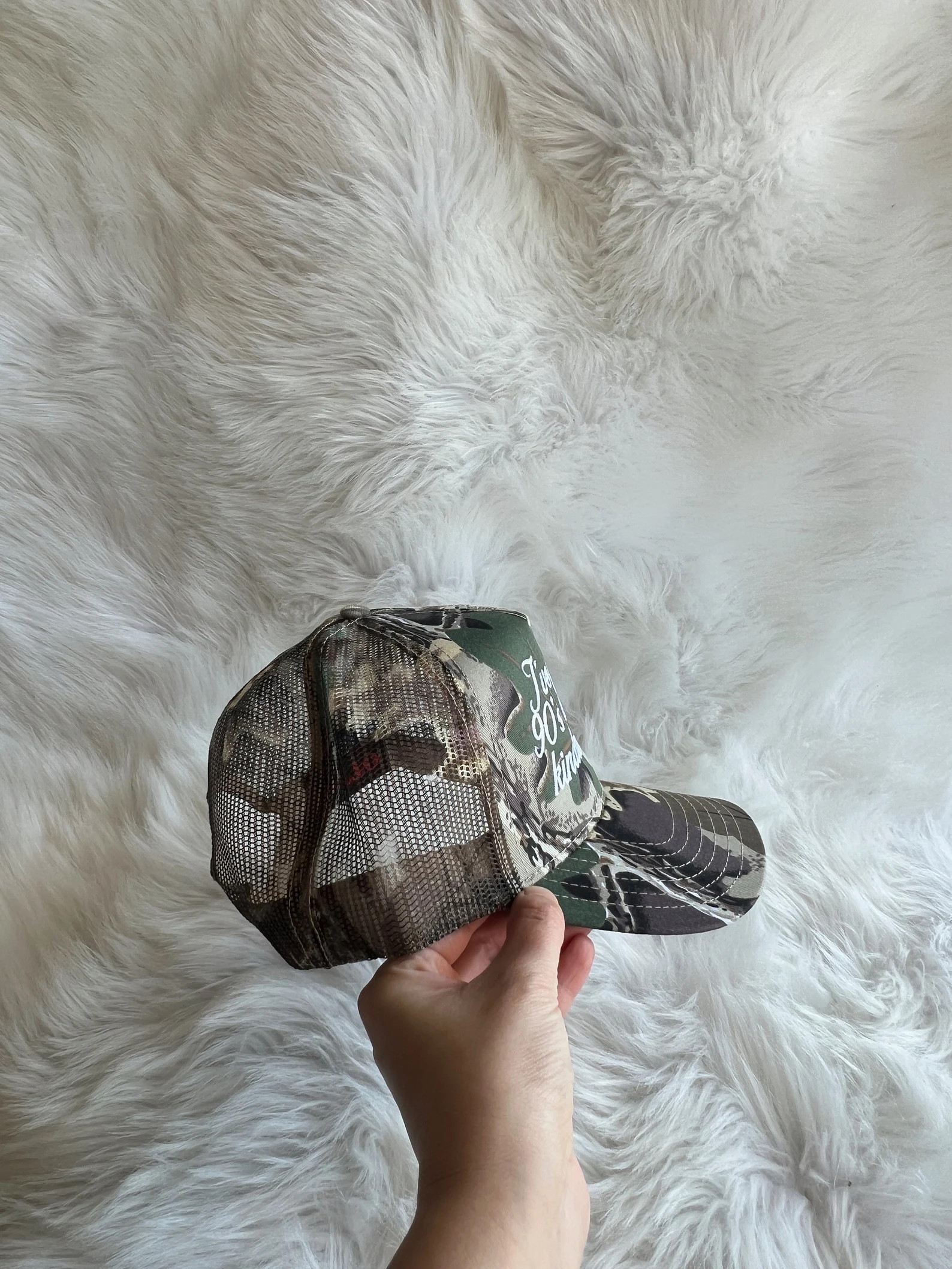 90's Country Kinda Heart Embroidered Trucker Hat - Etsy | Etsy (US)