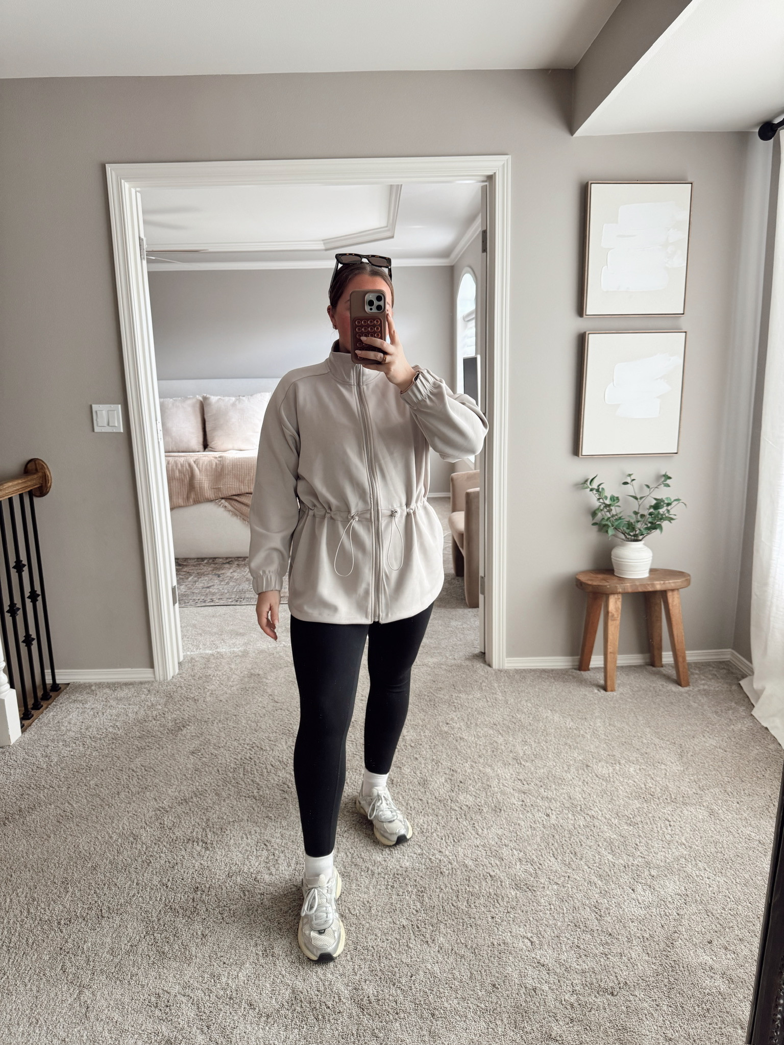 $35 Lululemon look for LESS from Target! 🎯This jacket is an exact match to the $148 Softstreme cinched jacket from Lulu. I'm wearing an XL, but maybe could have done the Large. I am in LOVE!  

 #LTKMidsize #LTKFindsUnder50 #LTKFindsUnder100