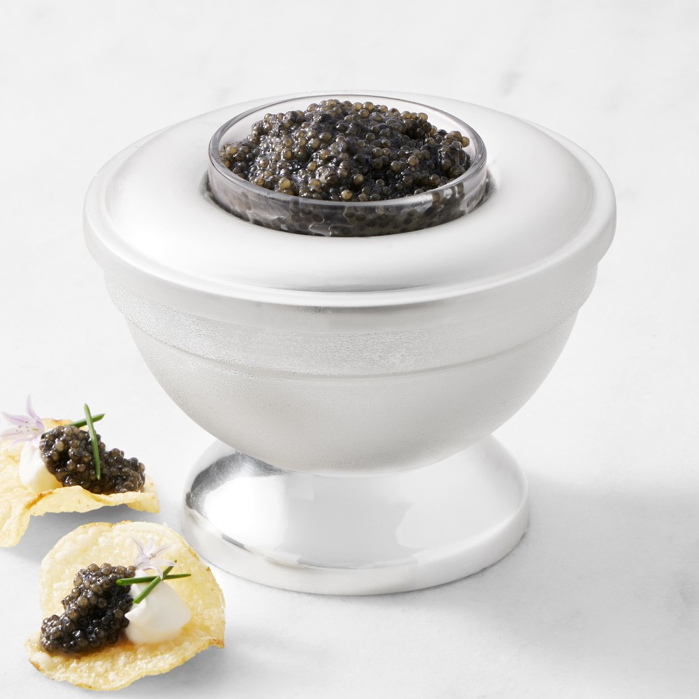 Heirloom Silver Caviar Bowl | Williams-Sonoma