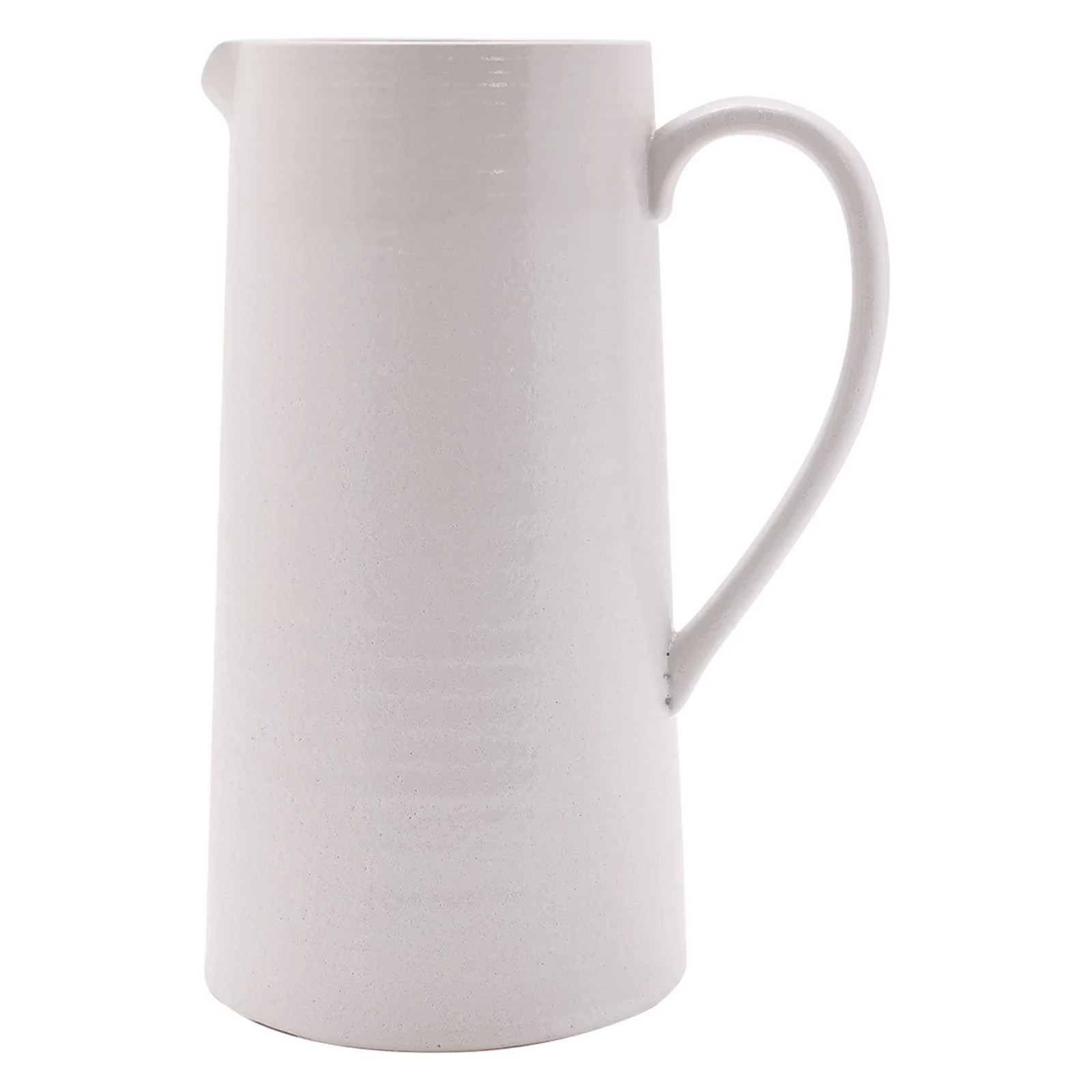 Sonoma Goods For Life Farmhouse Large Pitcher, White | Kohl's