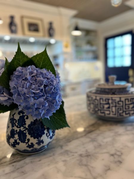 Blue & white jars and vases | chinoiserie | kitchen island decor 

#LTKGiftGuide #LTKHome #LTKStyleTip
