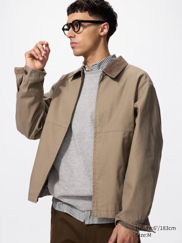 Zip-Up Short Blouson | UNIQLO (US)