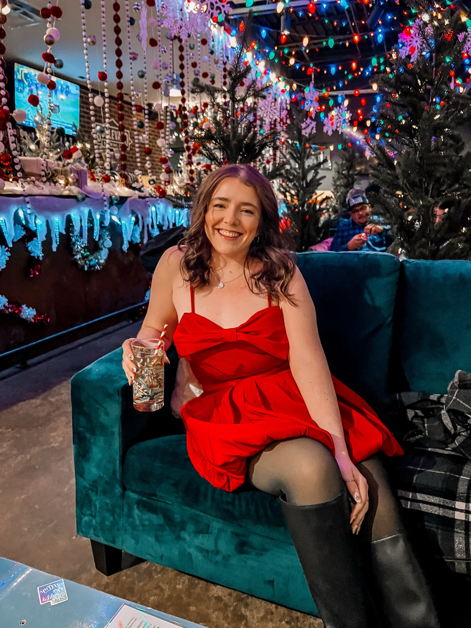 An easy, festive holiday outfit. Everything runs TTS

#target #christmas #bubbleskirt #bowbodysuit

#LTKHoliday #LTKSeasonal #LTKFindsUnder50