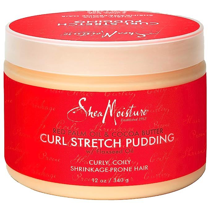 Sheamoisture Curl Stretch Pudding for Curls Red Palm Oil and Cocoa Butter with Shea Butter 12 oz | Amazon (US)
