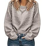 Sweater for Woman Ladies Winter Tops Ladies Knit Tops Ladies Thermal Tops Chambray Tunic Sell Like H | Amazon (US)