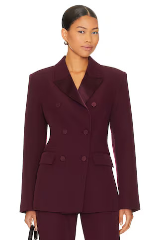 Steve Madden Hayley Blazer in Fig from Revolve.com | Revolve Clothing (Global)