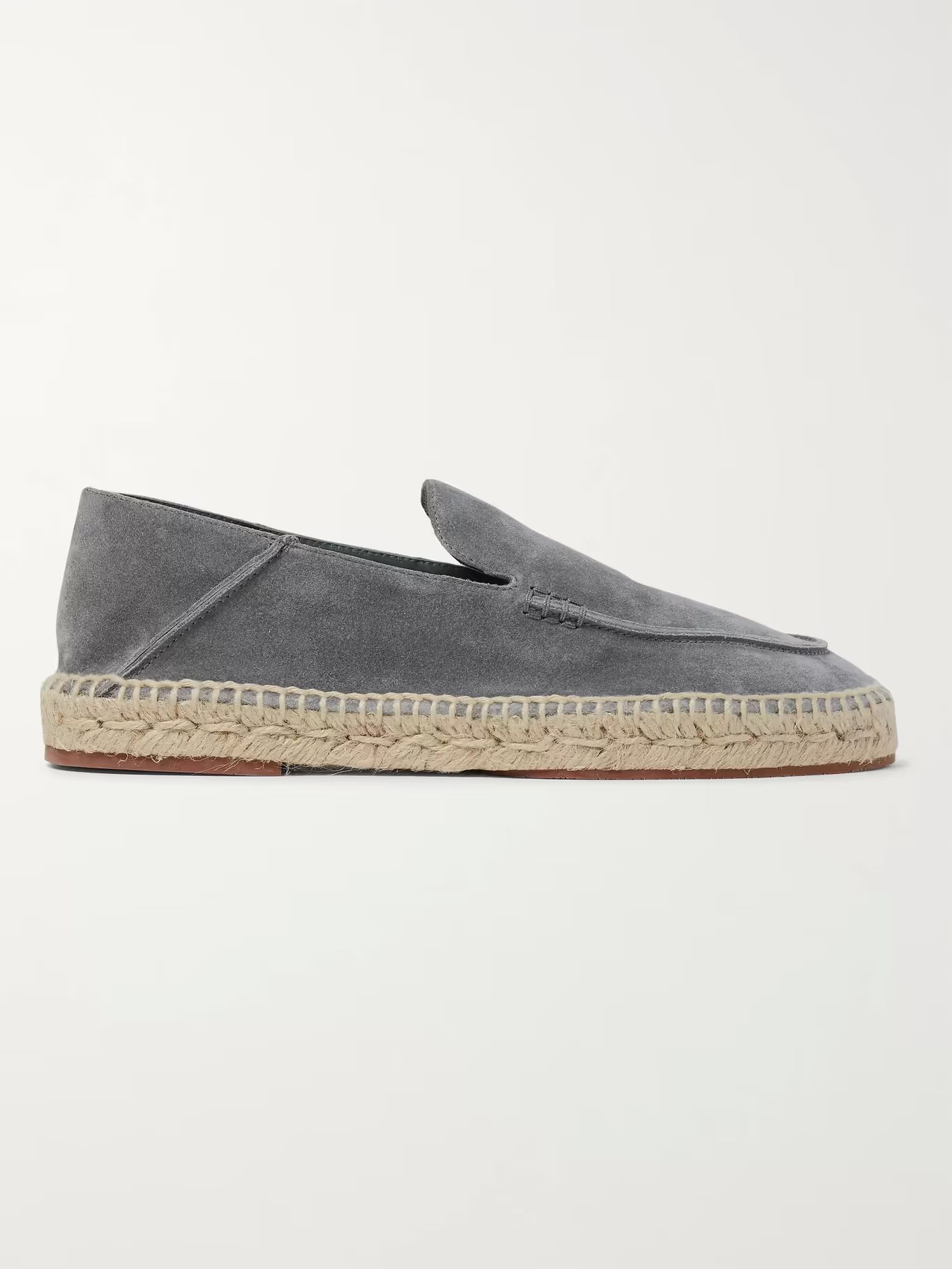 Seaside Walk Collapsible-Heel Suede Espadrilles | Mr Porter (US & CA)