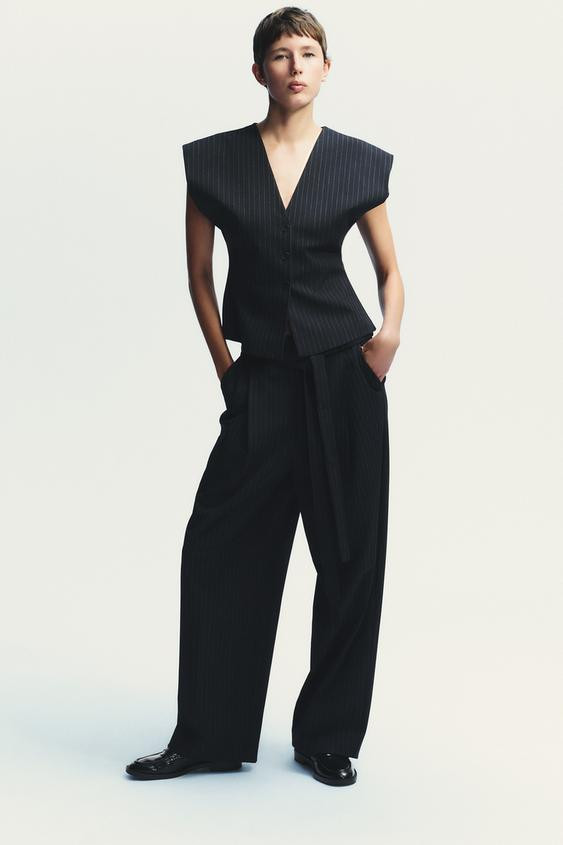 PINSTRIPE WAISTCOAT | Zara UK