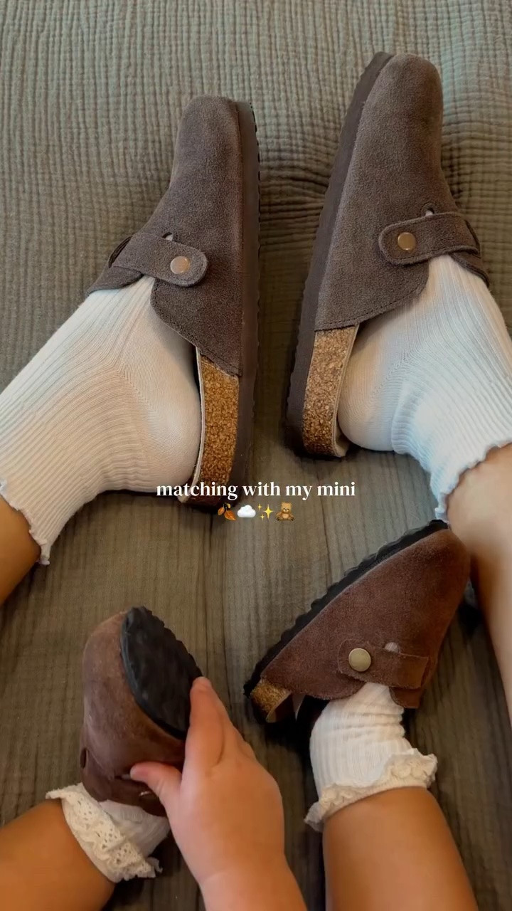 matching fall clogs with your toddler >>>
#amazoninfluencer #falloutfit  #afforɗablefashion

#LTKmomlife #LTKootd #LTKgrwm