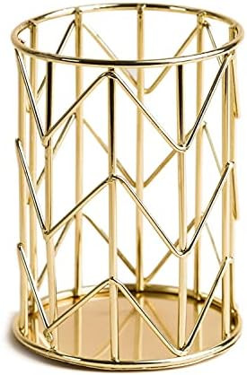 Amazon.com: U Brands Pencil Cup, Wire Metal, Gold - 897U06-24 : Everything Else | Amazon (US)