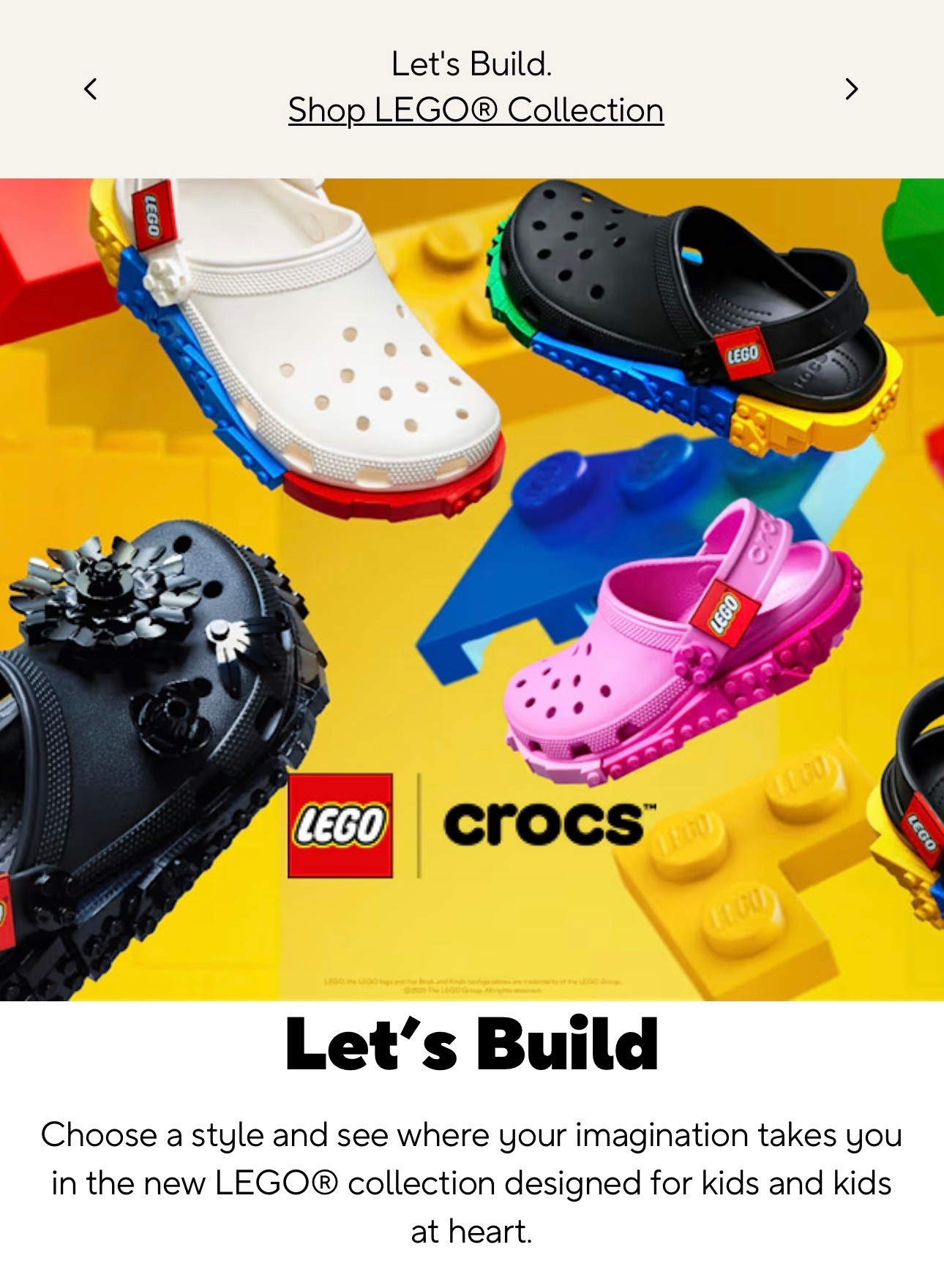 Shop NEW Lego x Crocs collection available now! ✨

#LTKootd #LTKdayinmylife #LTKgrwm