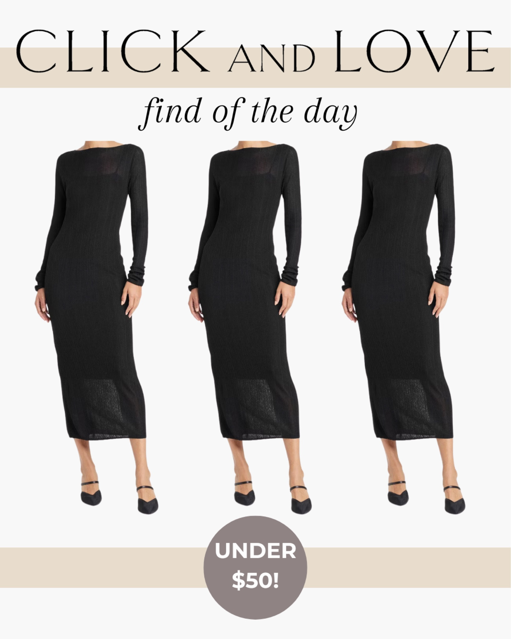 Find of the day! This is a great designer look for less dress for under $50! This sheer sweater midi dress is great for layering under a coat, but also chic to wear with heels into spring!

Target, Target fashion, Target dress, spring dress, summer dress, black dress, mesh dress, work wear, date night, date night outfit inspo,  summer fashion finds, under 50, affordable fashion, budget friendly dress, Womens fashion, fashion, fashion finds, outfit, outfit inspiration, clothing, budget friendly fashion, summer fashion, wardrobe, fashion accessories

#LTKStyleTip #LTKTravel #LTKFindsUnder50