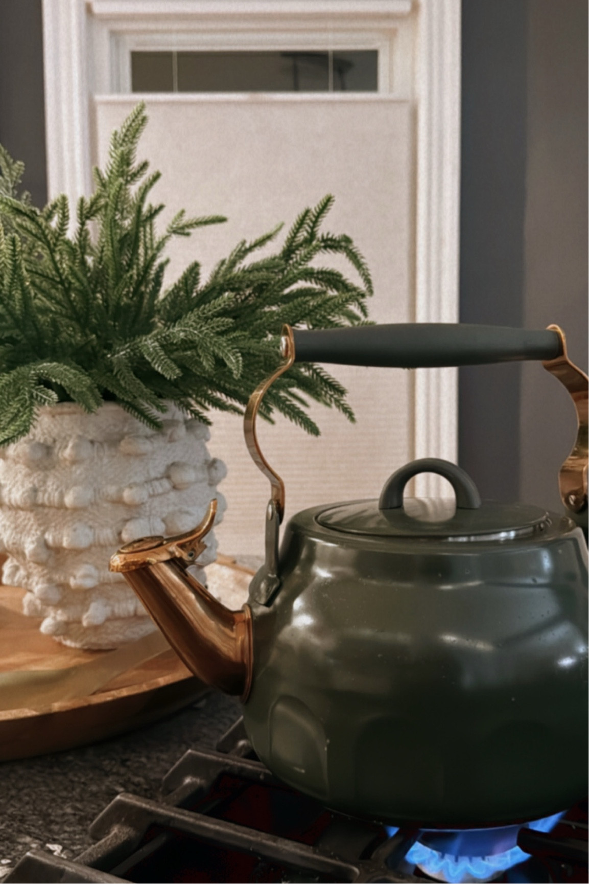 Holiday home. Tea kettle. Christmas decor. Stems. Planter. Vase. Kitchen 

#LTKFindsUnder50 #LTKGiftGuide #LTKHoliday