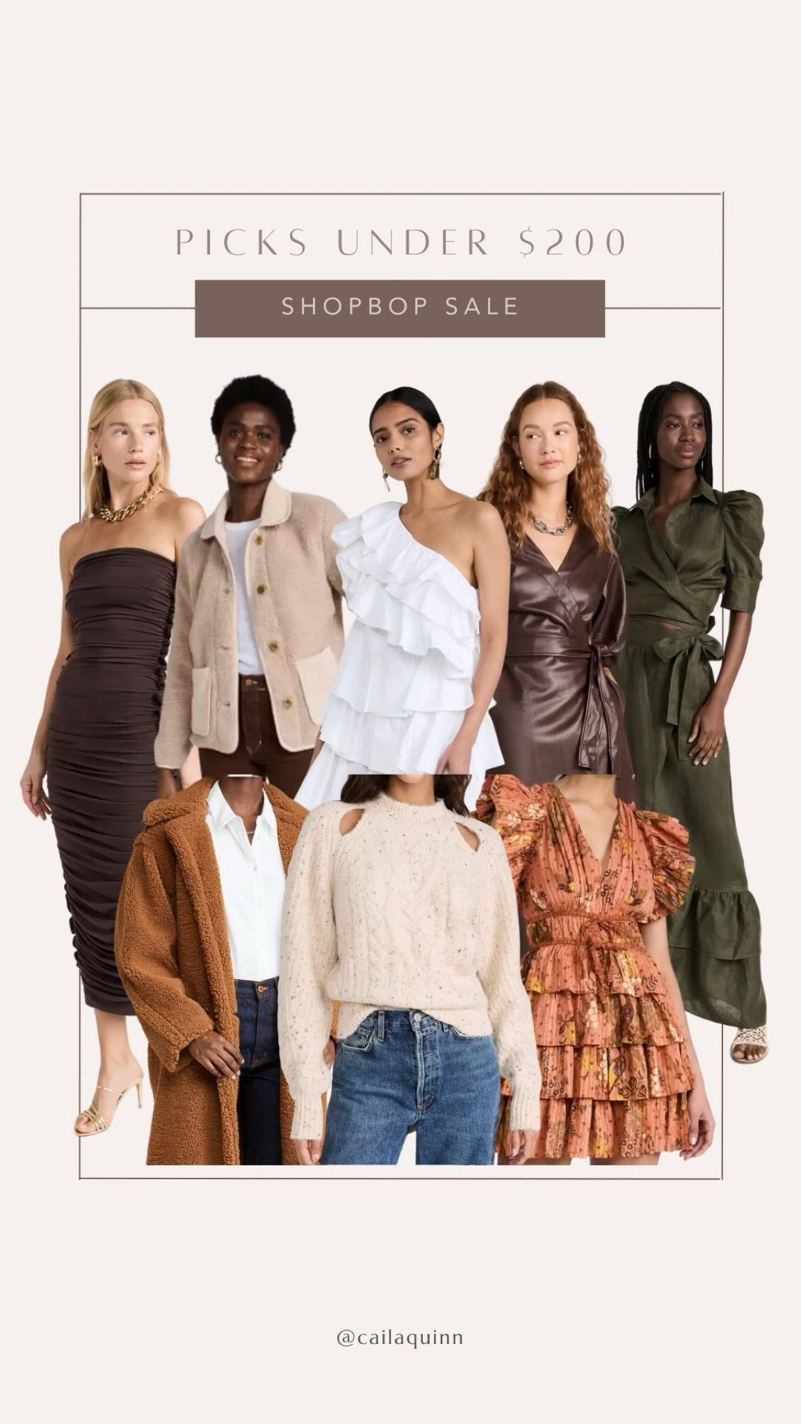 Shopbop Sale: Picks under $200

#LTKSeasonal #LTKstyletip #LTKsalealert