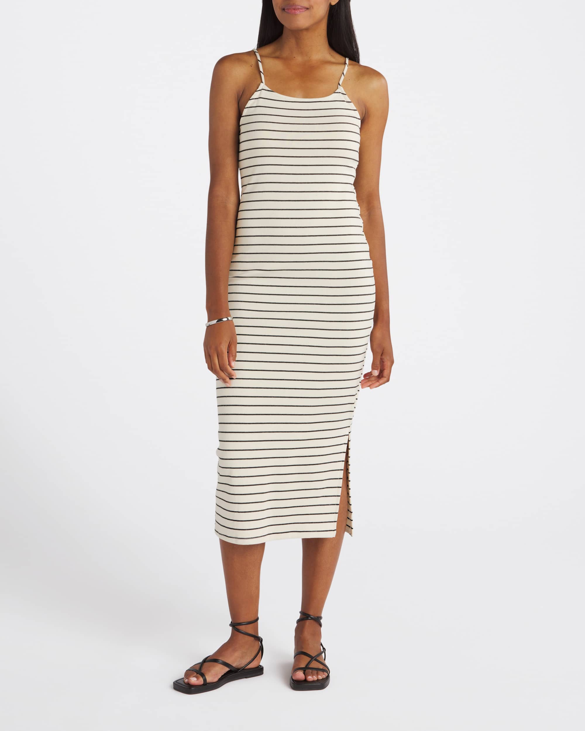 Kaelie Fitted Midi Dress | Stitch Fix