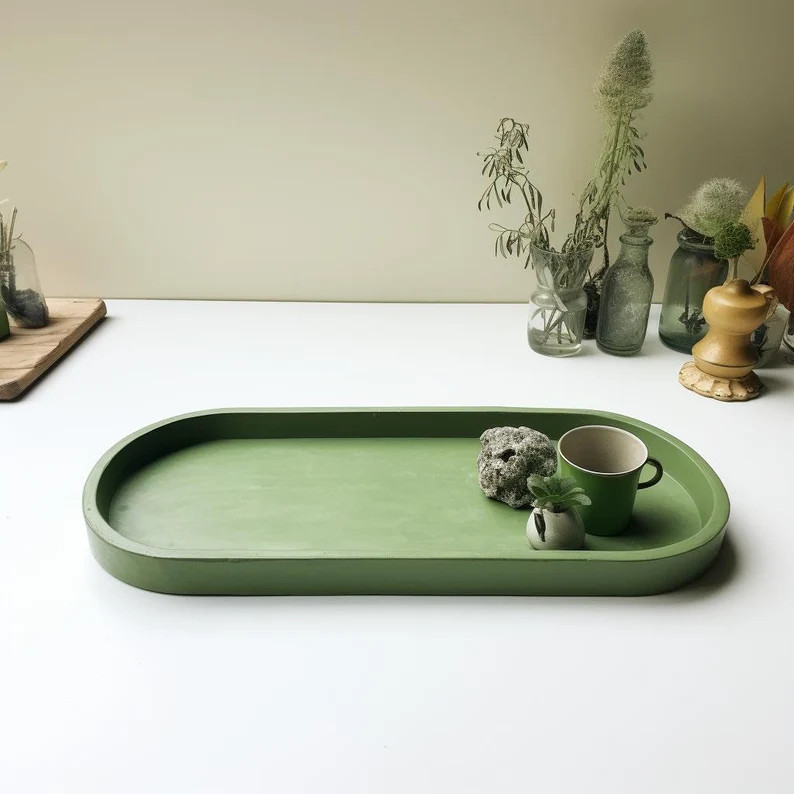 MDB-321 Jesmonite Tray Serving Tray - Etsy | Etsy (US)