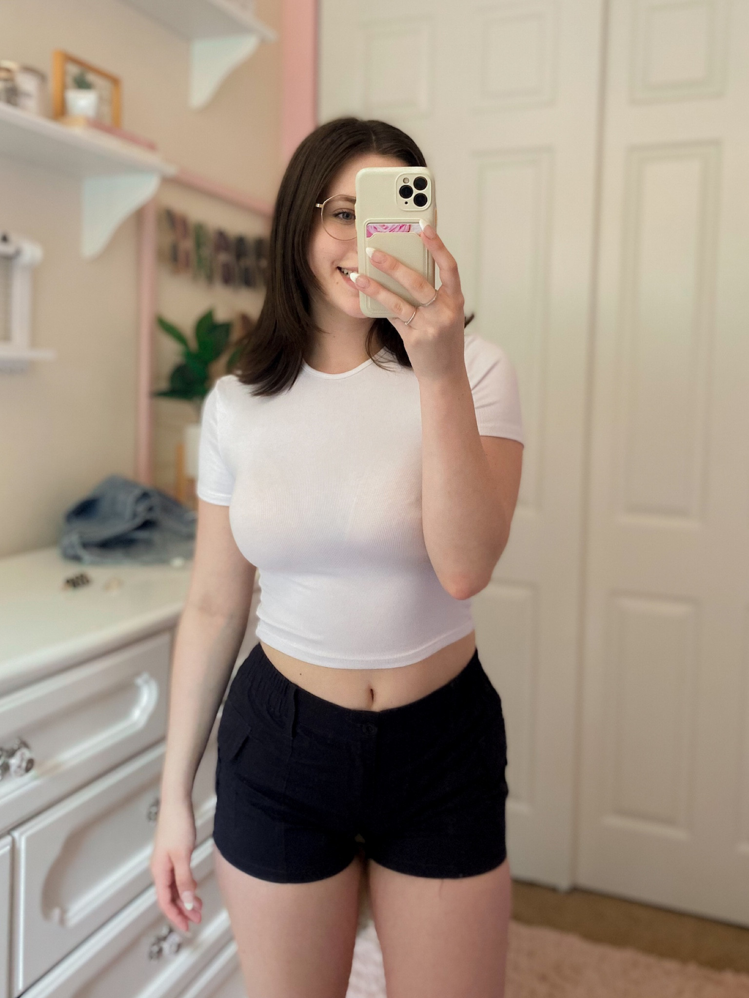 Yesstyle cargo shorts & tee! Wearing a small in top - tts. Wearing a large in shorts - size up.


#LTKSeasonal #LTKunder100 #LTKunder50