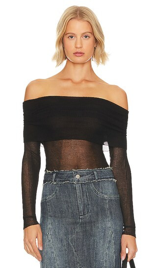 Idalia Top in Black | Revolve Clothing (Global)