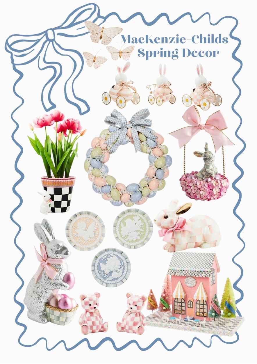 MacKenzie-Childs has launched it’s New Spring Decor and it is simply lovely. 

#LTKSeasonal #LTKSpringSale #LTKHome