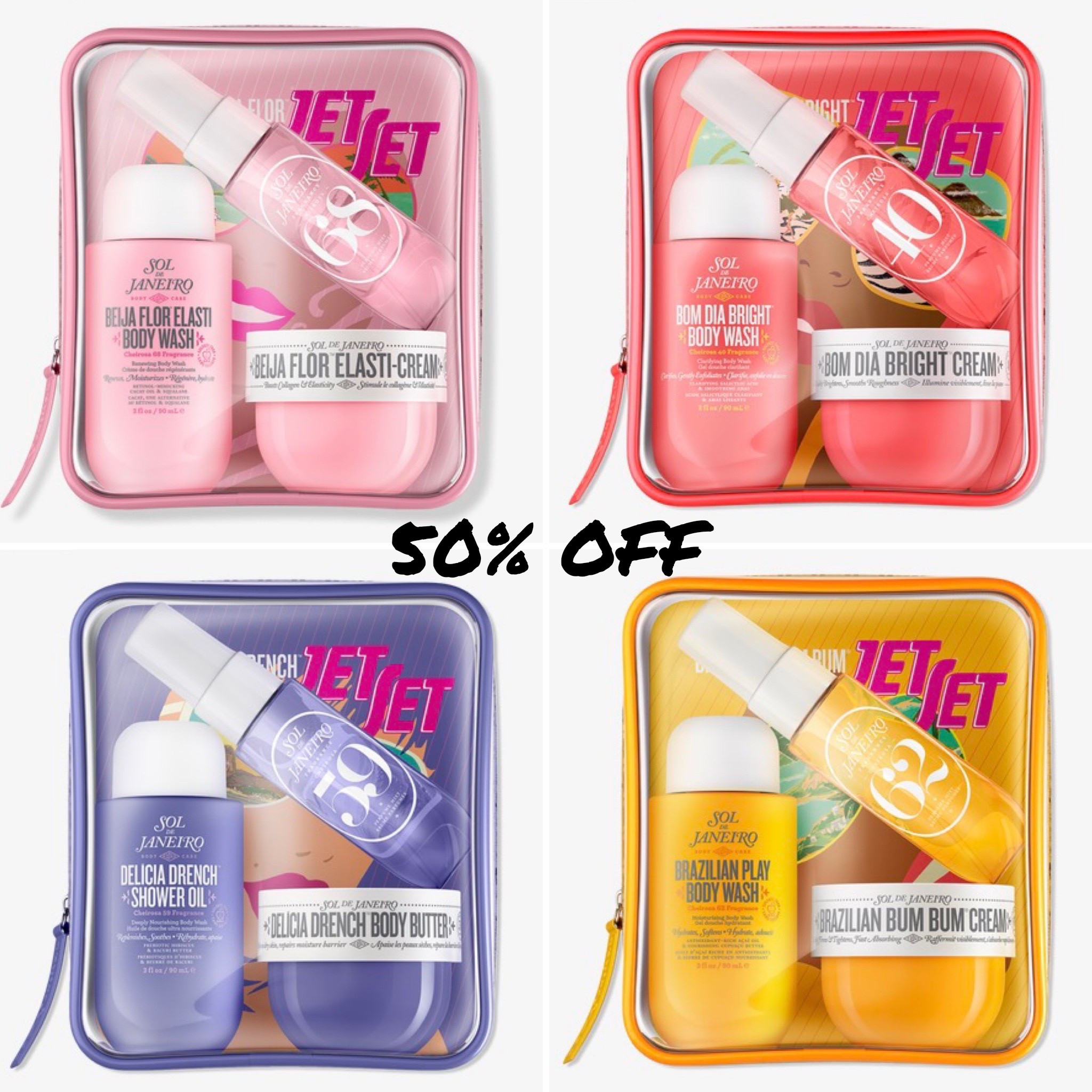 50% off Sol De Janiero sets! Today only! 

#LTKTravel #LTKBeauty #LTKSaleAlert
