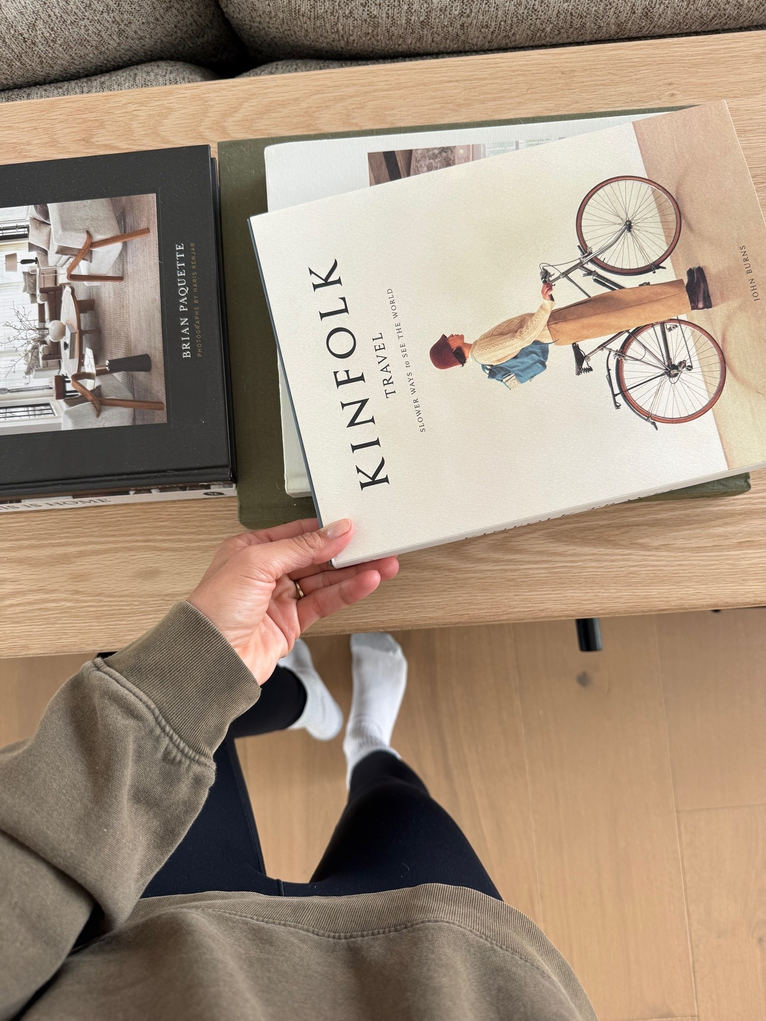 Books as decor 🤍
