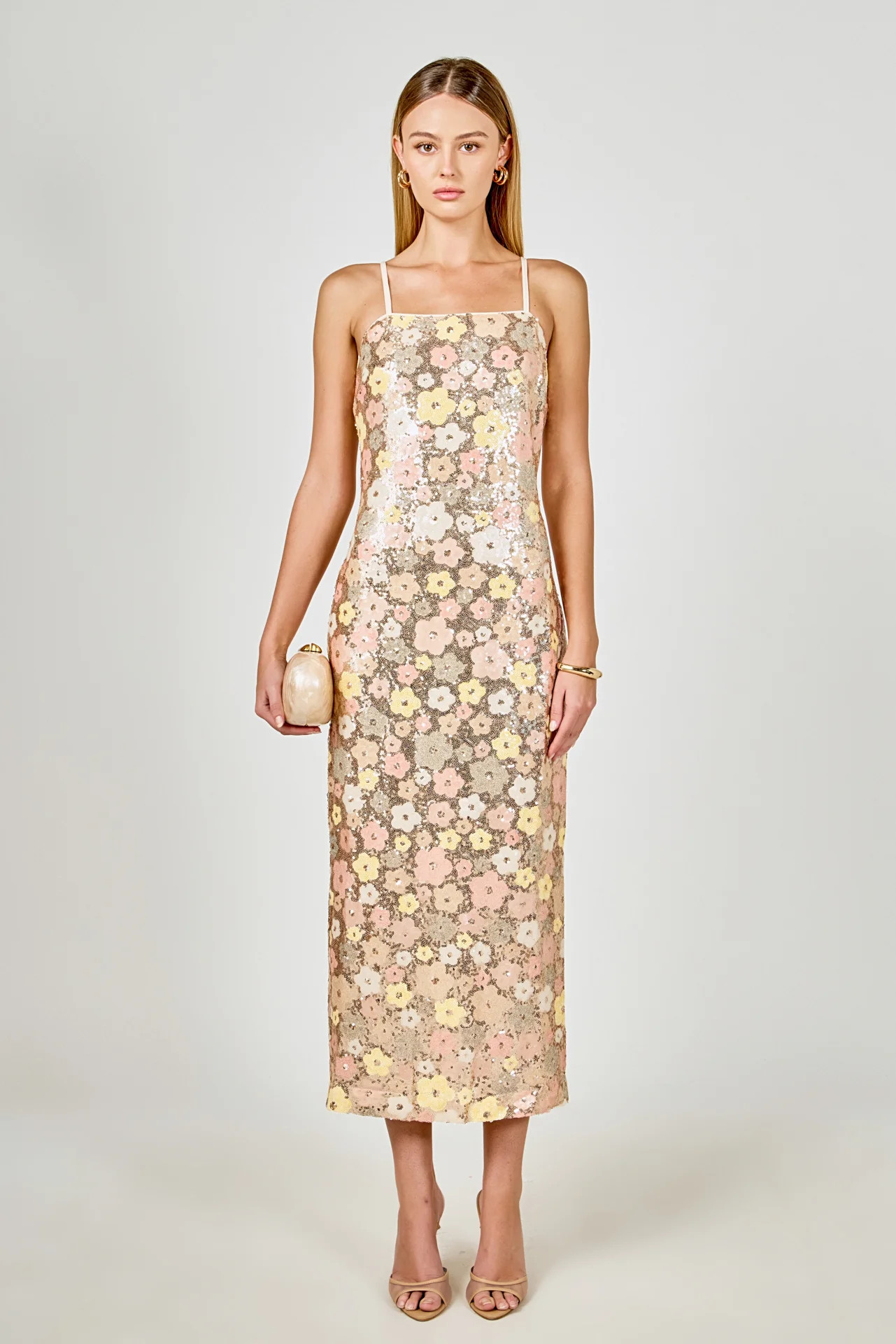 Sequin Midi Dress | Endless Rose